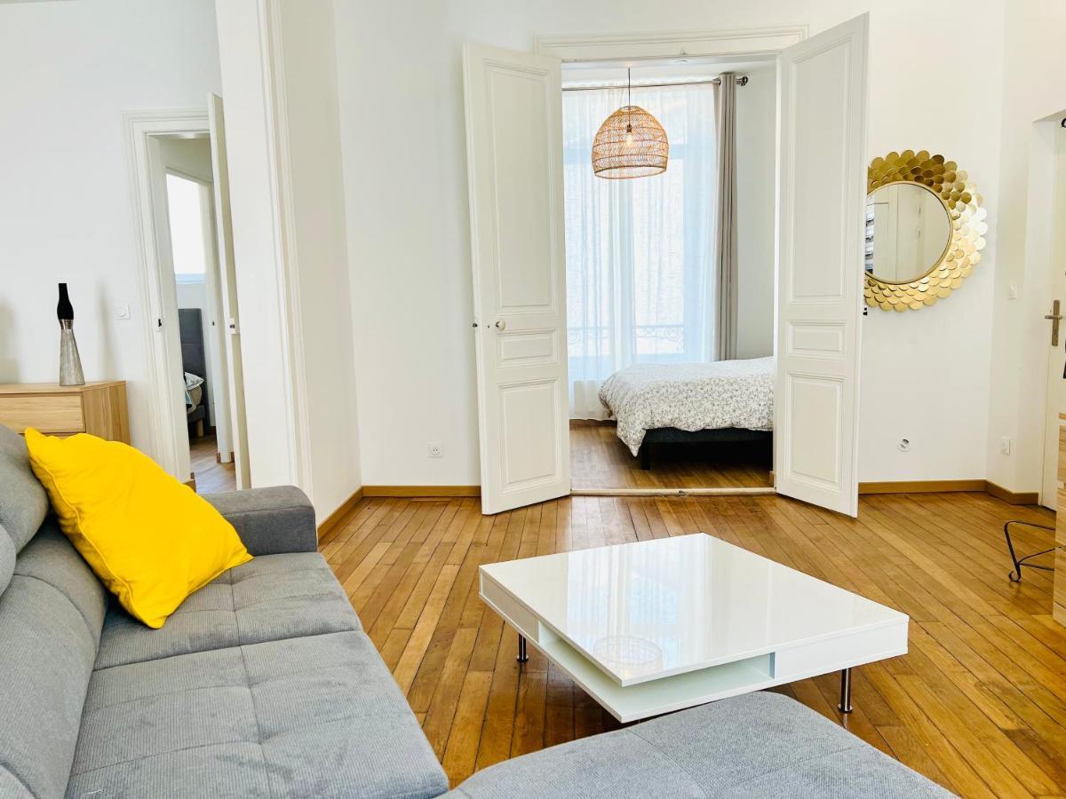 Chic Appartement Type 4 / Parking Prive Reims Dış mekan fotoğraf